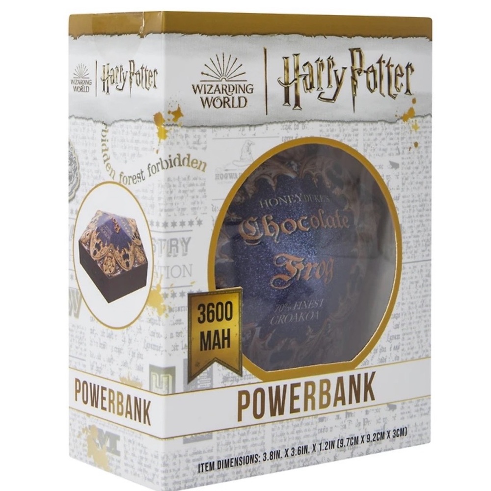 NWT Harry Potter Chocolate Frog Power-bank